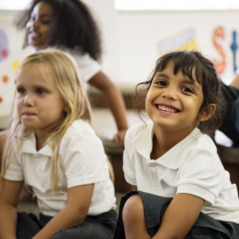 Help for persistently absent children - girls in school